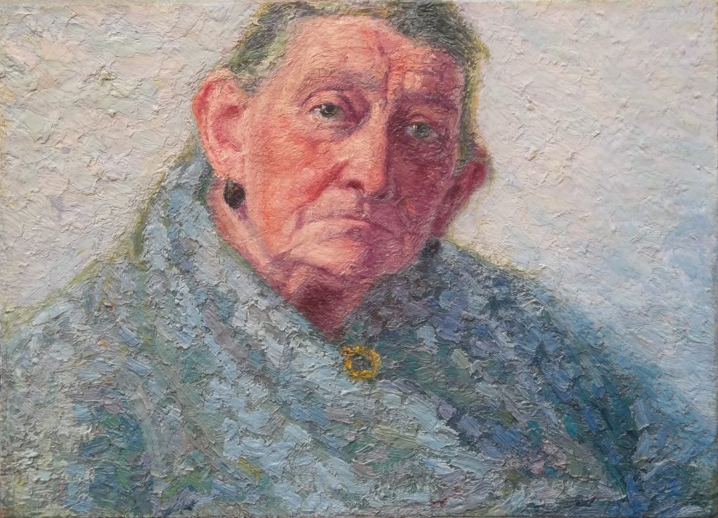 restauro dipinto su tela, prima e dopo il restauro. operazioni eseguite foderatura, pulitura, stuccatura e reintegrazione pittorica